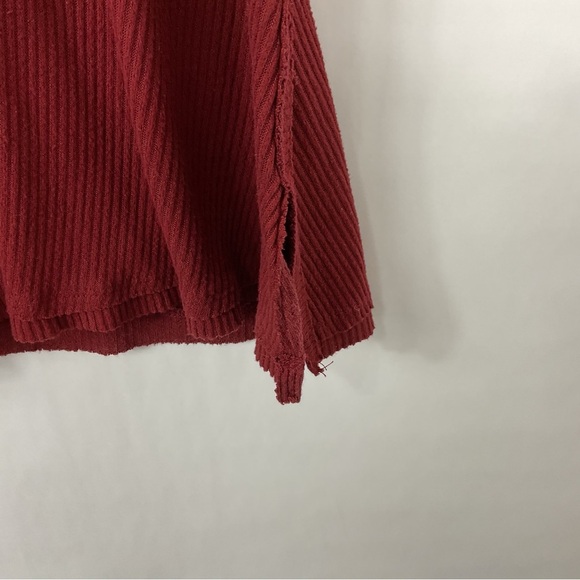 Free‎ People Ribbed Short Sleeve Flowy Tunic Top Size XS - Picture 4 of 7